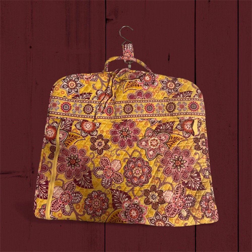 Floral Yellow and Pink Women's Bag